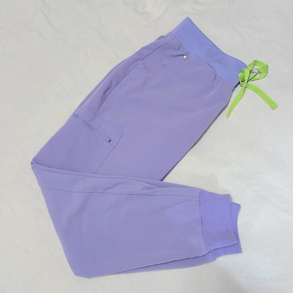 High Waisted Zamora Jogger Scrub Pant
